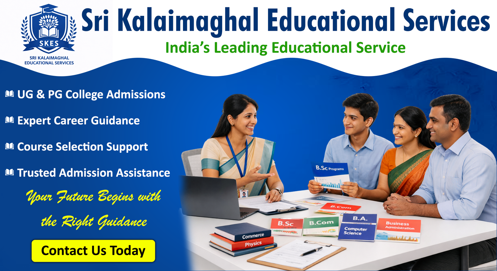 SK Global Educational Services Banner