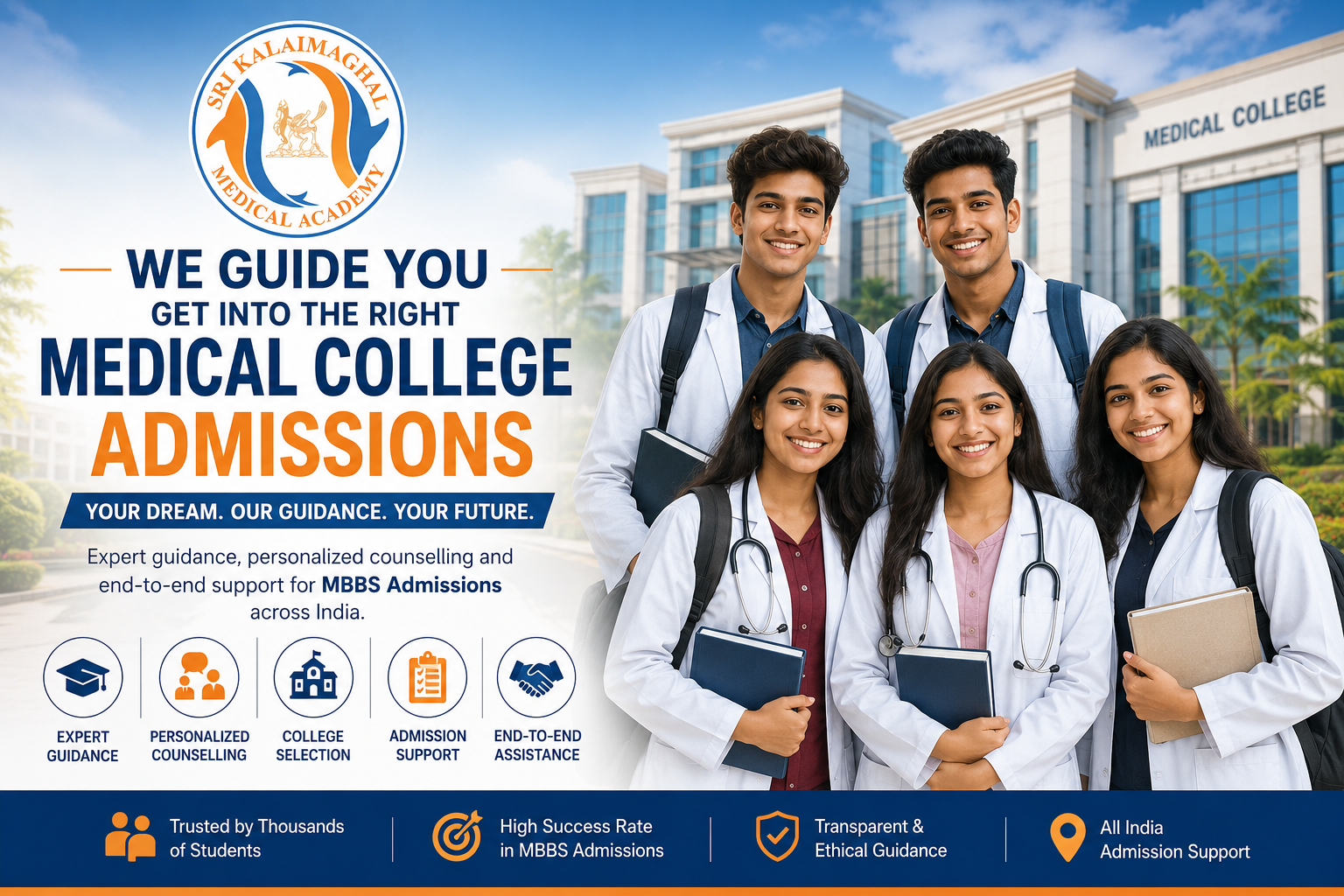 How to Choose the Right Medical Admission Guidance in India
