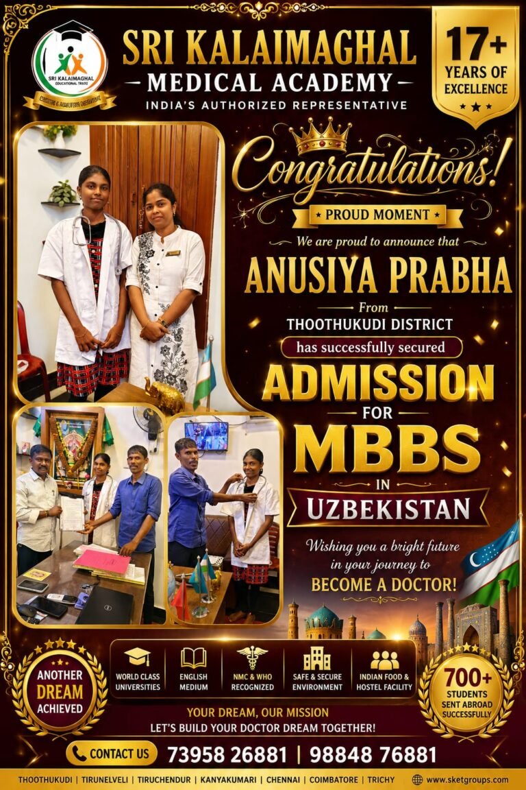 MBBS abroad admission 2026 student ready to study medicine overseas