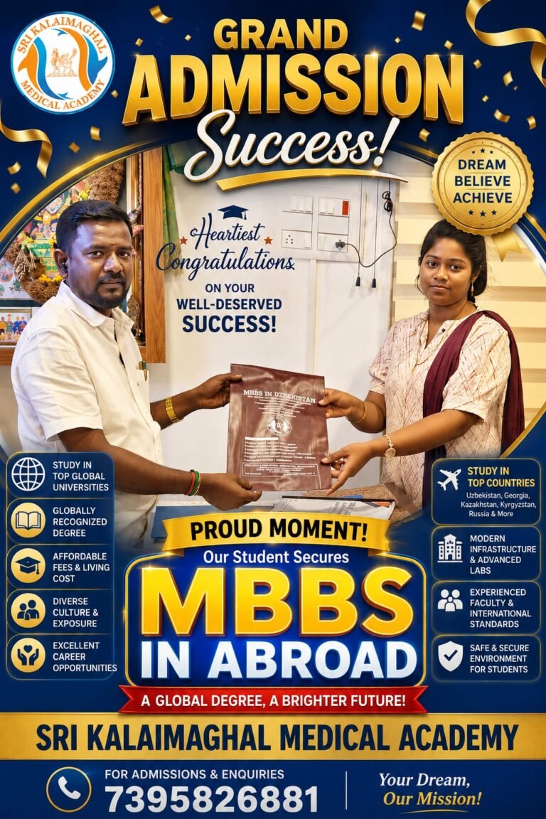 MBBS abroad consultancy helping student secure medical university admission